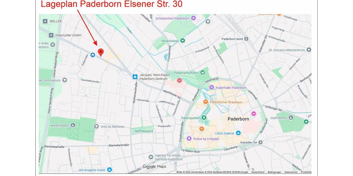 Gewerbeobjekt Paderborn - 1.089&euro; | Angebot:26661604