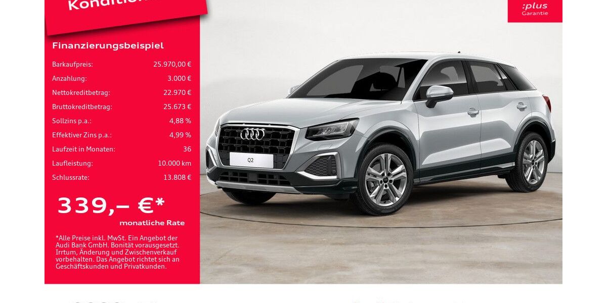 Audi Q2 26.455 km 25.970 &euro; Potsdam 14482
