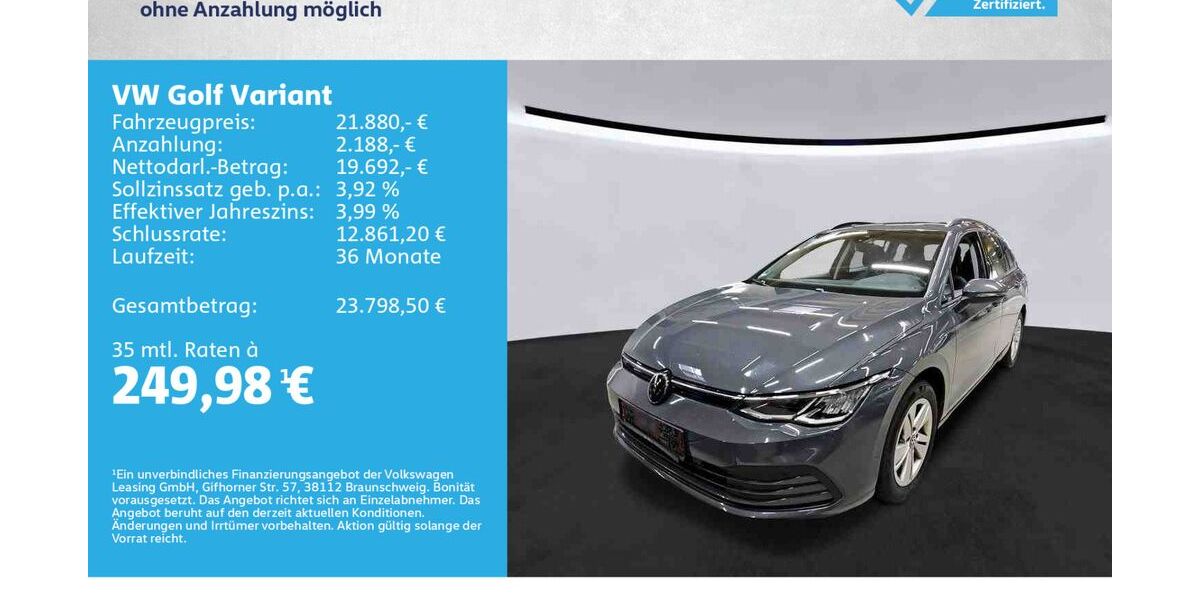 VW Golf 33.000 km 21.880 &euro; Kitzingen 97318
