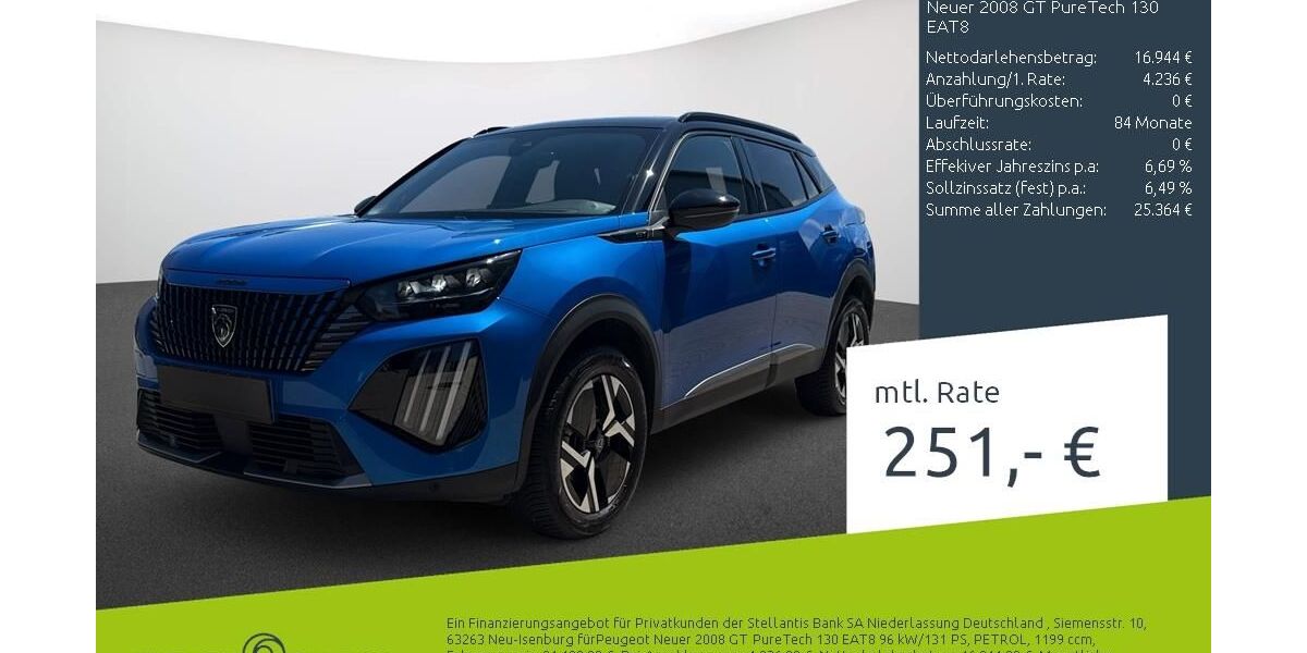 Peugeot 2008 16.620 km 21.115 &euro; Dülmen 48249