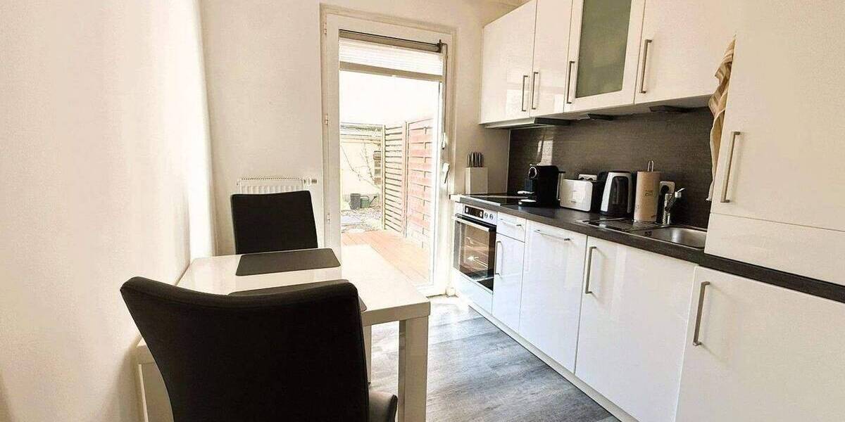 Terrassenwohnung Hamburg Winterhude - 2 Zimmer, 42 m&sup2;, 379.000&euro; | Angebot:26879286