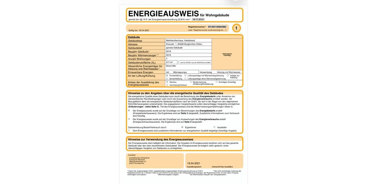 Etagenwohnung Burgkirchen Hirten - 3 Zimmer, 78 m&sup2;, 390.000&euro; | Angebot:26015223