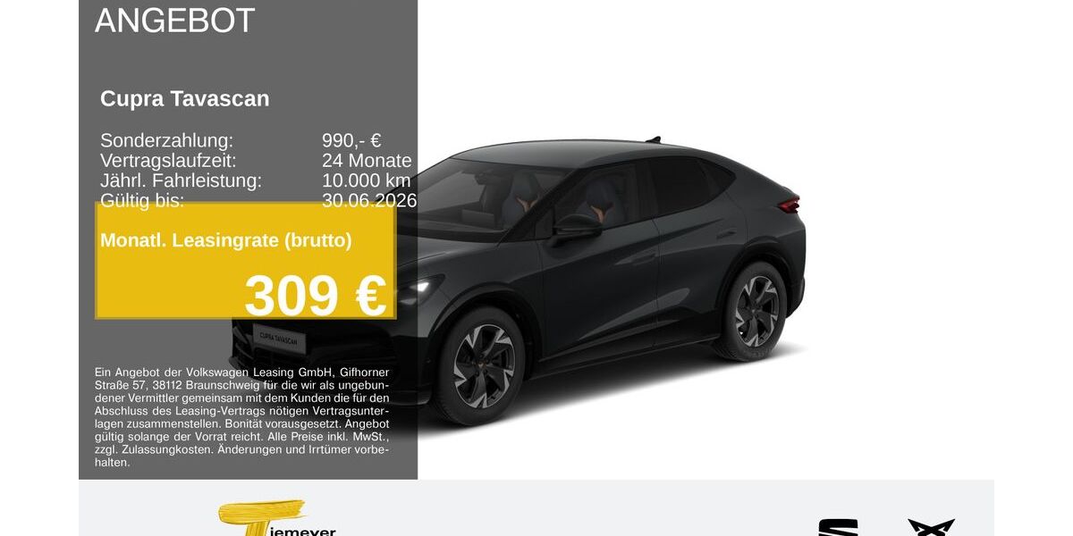 Cupra Tavascan 18.768 km 40.530 &euro; Hemer 58675