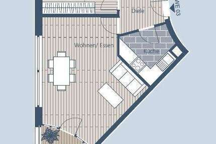 Wohnung Leipzig Altwest - 2 Zimmer, 56 m&sup2;, 191.240&euro; | Angebot:26844690