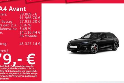 Audi A4 33.967 km 39.889 &euro; Eching 85386