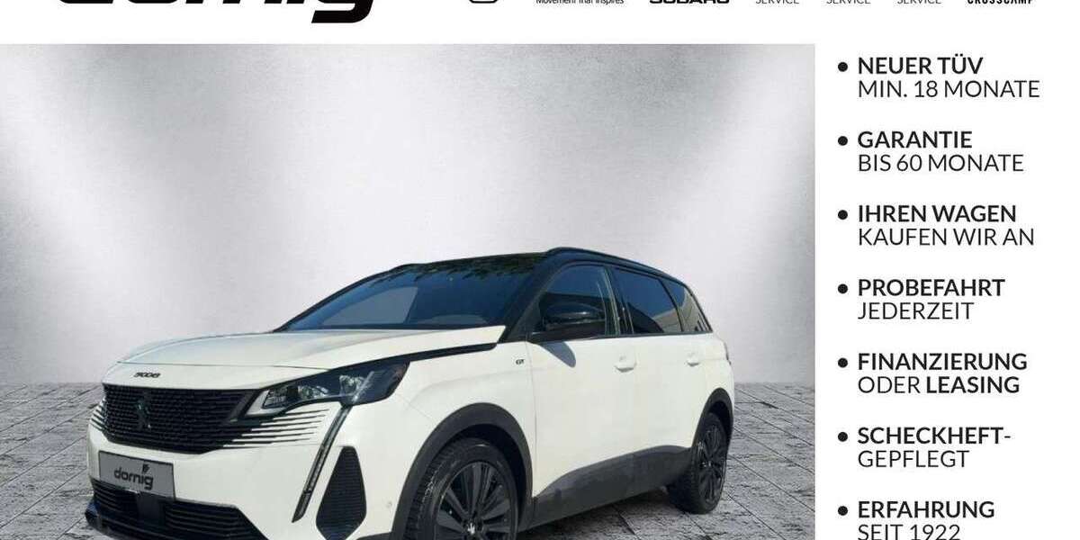 Peugeot 5008 69.270 km 27.790 &euro; Hof 95030