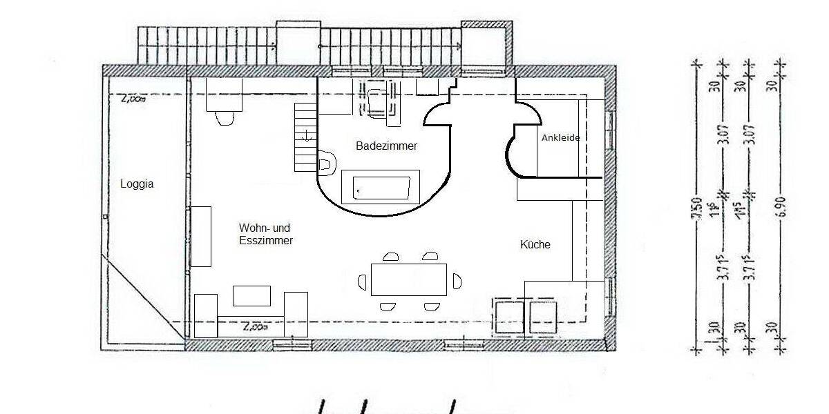 Etagenwohnung Paderborn Kernstadt - 2 Zimmer, 69 m&sup2;, 329.000&euro; | Angebot:26744844