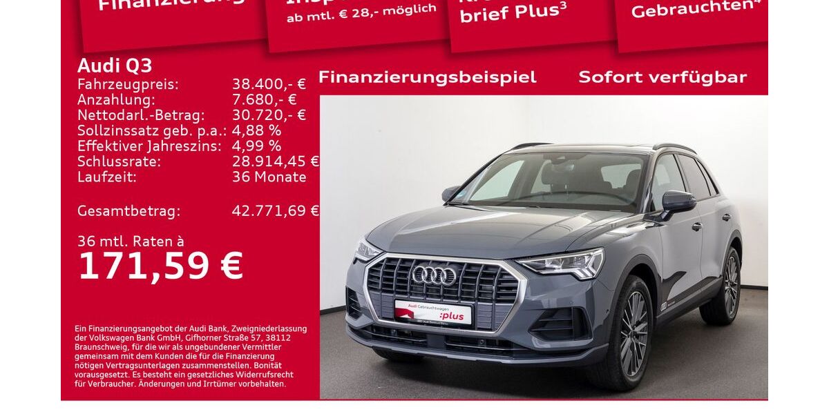 Audi Q3 9.500 km 38.400 &euro; Berlin 12489