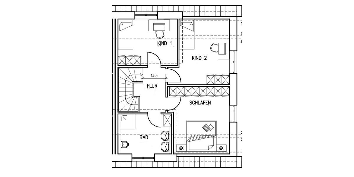 Doppelhaushälfte Wildeshausen - 4 Zimmer, 120 m&sup2;, 1.450&euro; | Angebot:26035557