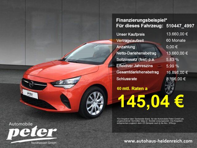 Opel Corsa 61.256 km 13.660 € Eschwege 37269