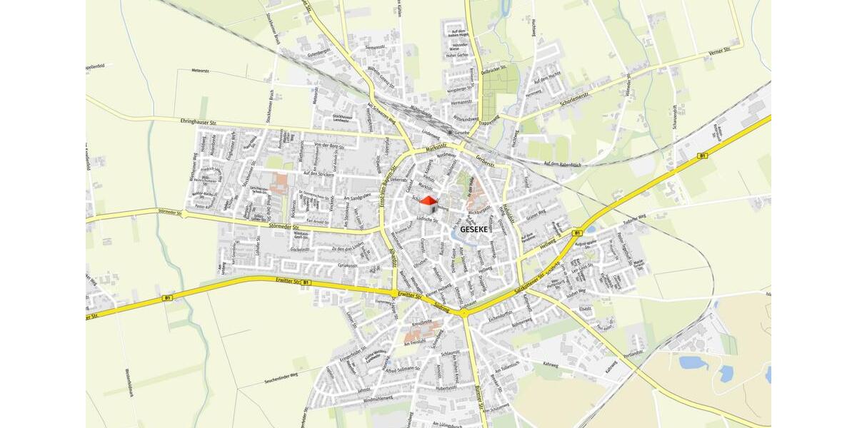 Moderne Mietwohnung in Geseke mit Balkon und Einbauküche 2 zimmer