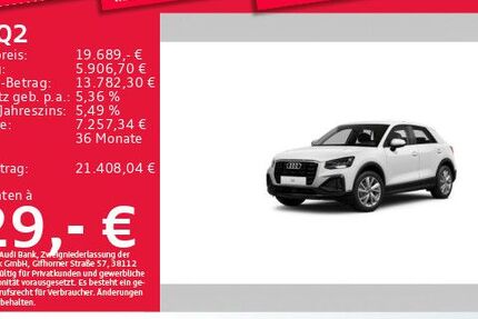 Audi Q2 33.002 km 19.689 &euro; München 81825