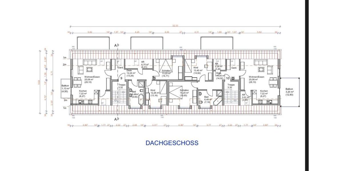 Moderne 3-Zimmer-Wohnung, Balkon + 2 Außenstellplätze 3 zimmer