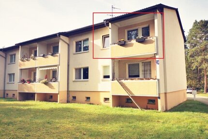 3-Raum-Wohnung mit Balkon im Grünen