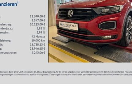 VW T-Roc 104.682 km 21.670 &euro; Ochsenfurt 97199