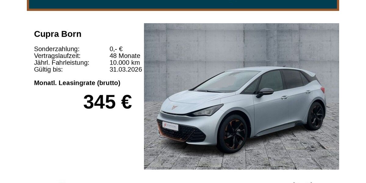 Cupra Born 1.500 km 33.590 &euro; Bayreuth 95448
