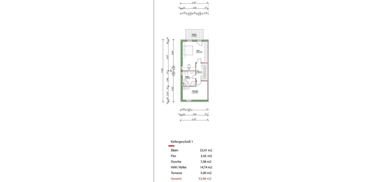 Doppelhaushälfte Roßdorf - 4 Zimmer, 128 m&sup2;, 699.999&euro; | Angebot:26750622