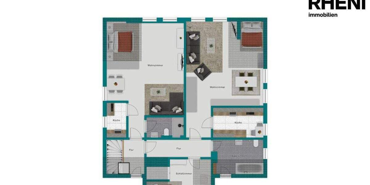 Nachhaltige Mieterträge in Bestlage - Wohn- und Geschäftshaus in Königswinter 1 zimmer