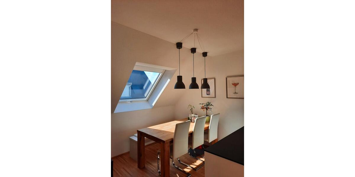Dachgeschoßwohnung Augsburg Haunstetten-Siebenbrunn - 3 Zimmer, 78 m&sup2;, 455.000&euro; | Angebot:26517119