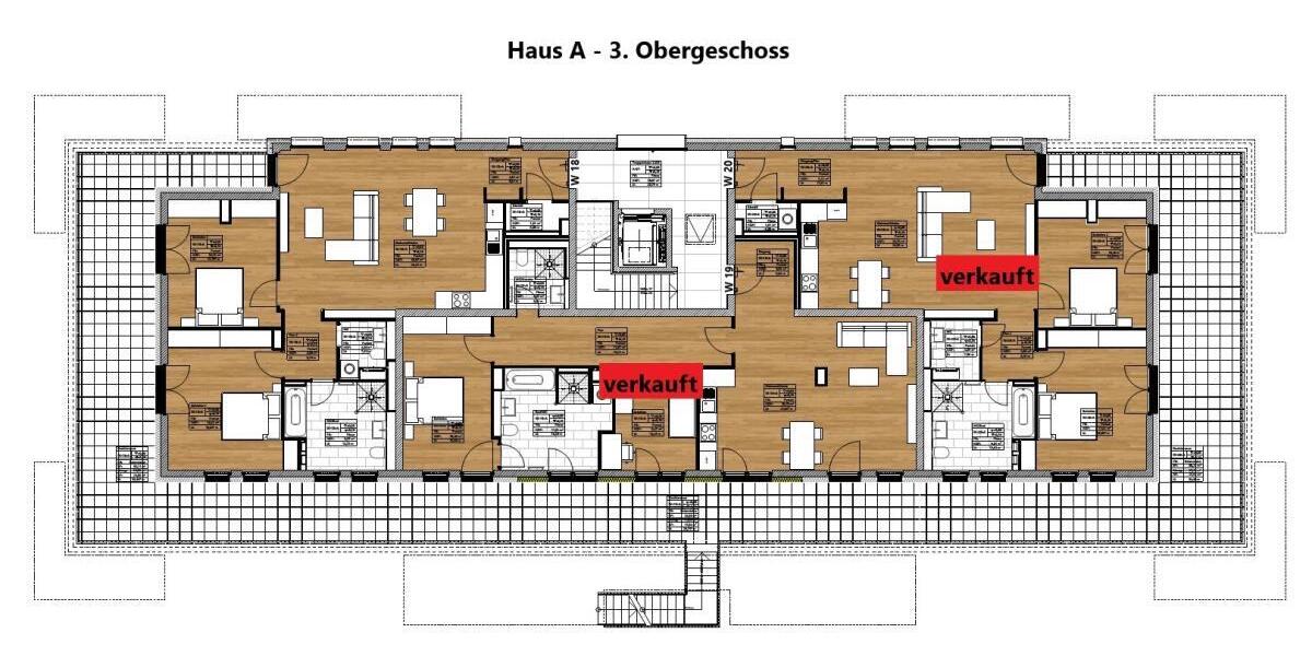Tolle Penthousewohnung mit großer Dachterrasse im Energiesparhaus in Trier-Kürenz - Dachgeschoßwohnung Trier Kürenz | Angebot:24504562