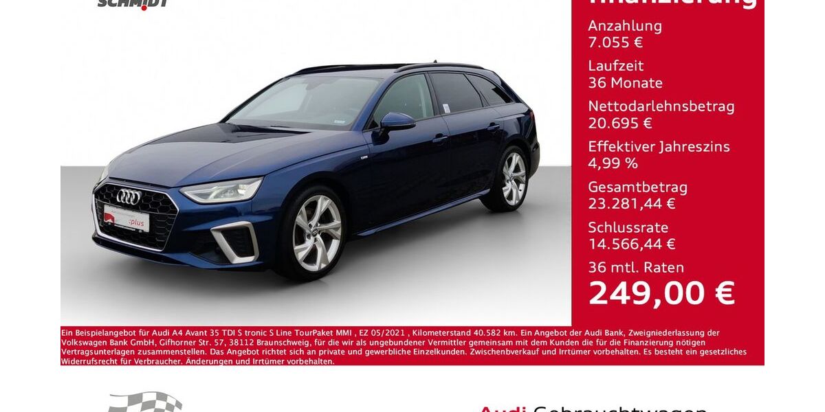 Audi A4 40.582 km 27.750 € Bernsdorf 09337