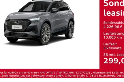 Audi Q4 e-tron 8.895 km 41.750 &euro; Bernsdorf 09337