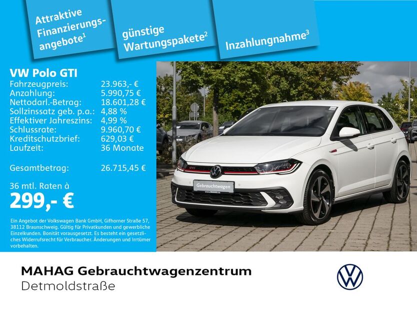 VW Polo 26.717 km 23.963 € München 80935