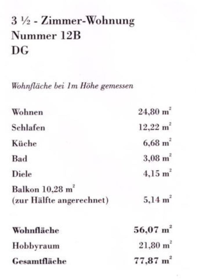 3,5-Zimmer Maisonette Wohnung zimmer