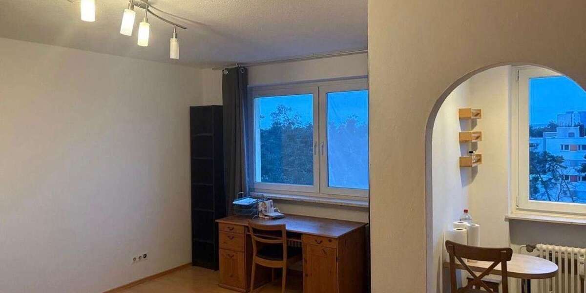 Etagenwohnung Erlangen - 1.5 Zimmer, 33 m&sup2;, 670&euro; | Angebot:26422901
