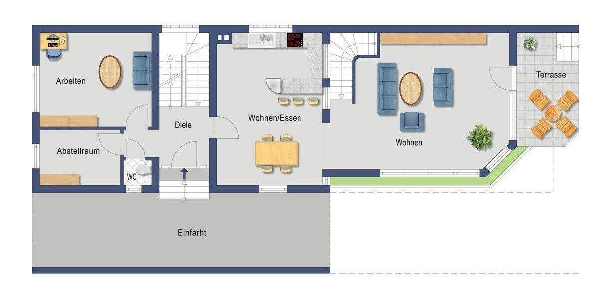 Mehrfamilienhaus, Wohnhaus Graben-Neudorf Neudorf - 7 Zimmer, 224 m&sup2;, 490.000&euro; | Angebot:24789241