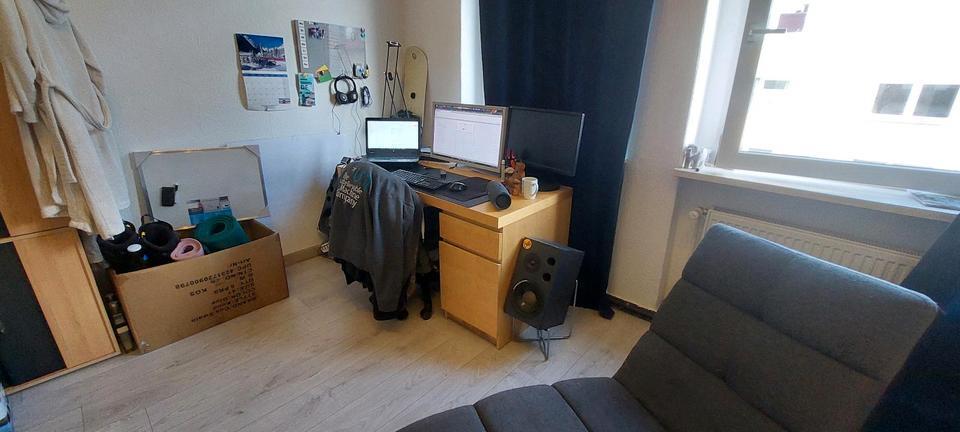 Zimmer 20+ m² Halberstadt - möbliert Uni nah Geschirri 2 WC WaMa