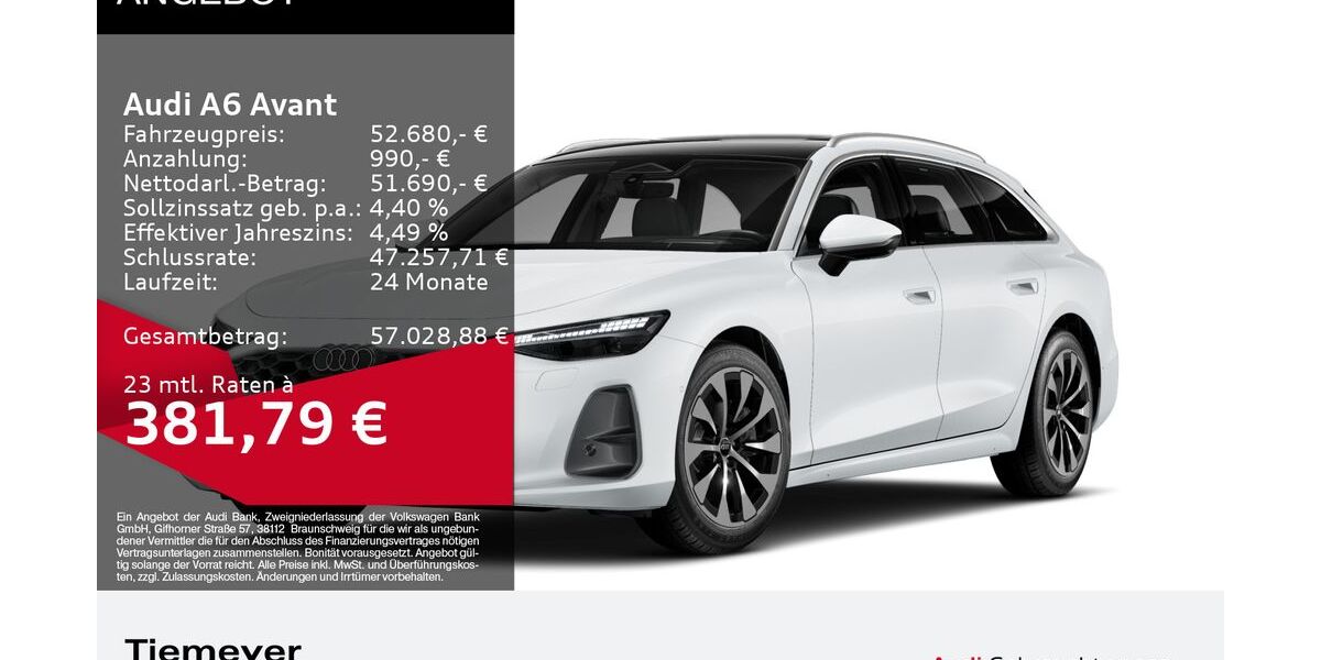 Audi A6 21.847 km 52.680 &euro; Remscheid 42897