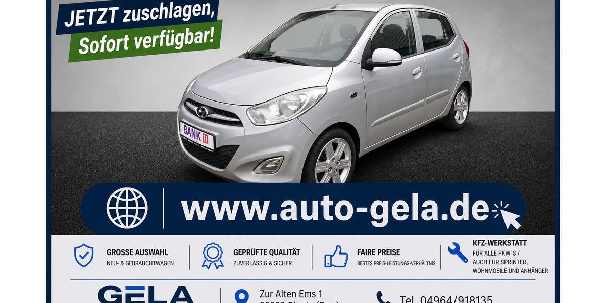 Hyundai i10 109.240 km 5.995 &euro; Rhede/Ems 26899