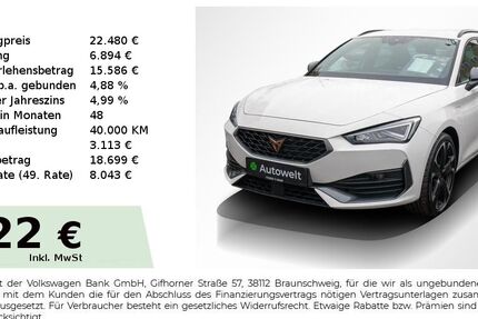 Cupra Leon 49.400 km 22.980 &euro; Nürnberg 90431