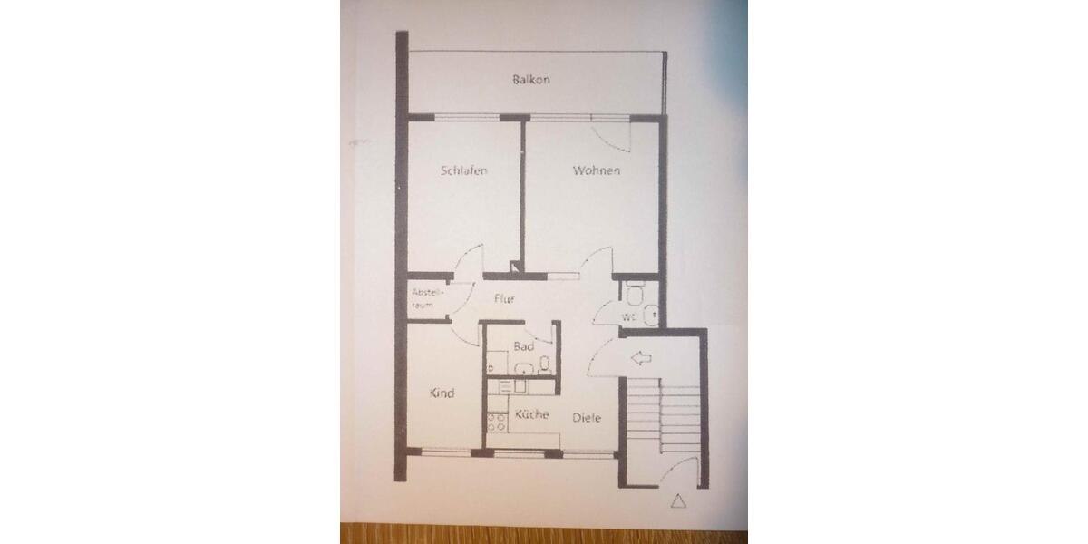 Etagenwohnung Bad Bramstedt - 3 Zimmer, 79 m&sup2;, 225.000&euro; | Angebot:23799116