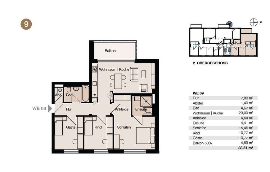 Für Kapitalanleger oder Eigennutzer - Neubauwohnung am Bautzmann Park 4 zimmer