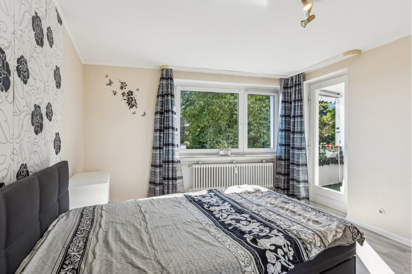 2-Zimmer-Eigentumswohnung mit Balkon und klassischem Schnitt 2 zimmer