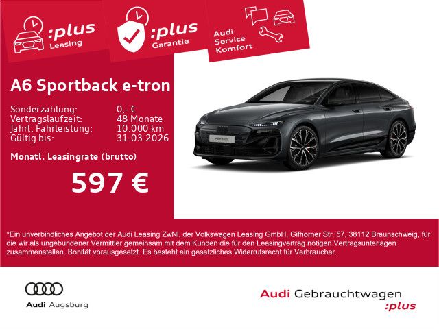 Audi A6 e-tron 9.300 km 66.980 &euro; Gersthofen 86368