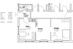 Erdgeschoßwohnung Bielefeld Stieghorst - 2 Zimmer, 43 m&sup2;, 650&euro; | Angebot:26399099