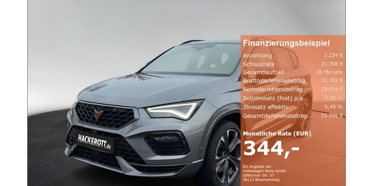 Cupra Ateca 47.201 km 33.980 &euro; Hannover 30165