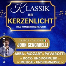 Klassik bei Kerzenlicht - BEST OF von ABBA, Mozart, Pavarotti, Film/Musicalmusik 28.11.2026 Stadtkirche St. Bartholomäus