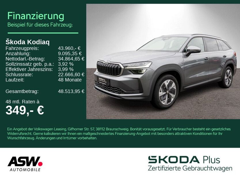 Skoda Kodiaq 24.400 km 43.960 € Heilbronn 74076