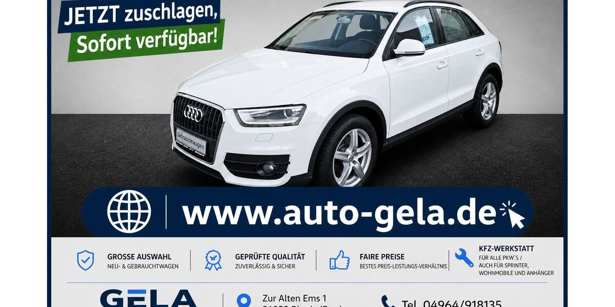 Audi Q3 159.010 km 11.495 &euro; Rhede/Ems 26899