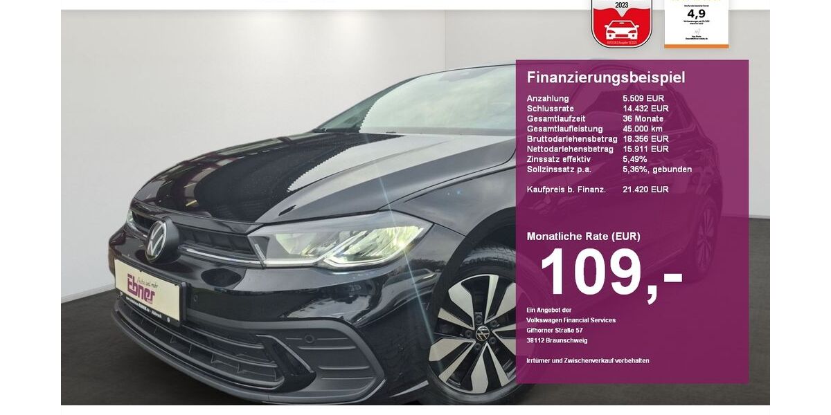 VW Polo 20.000 km 21.420 &euro; Albbruck 79774