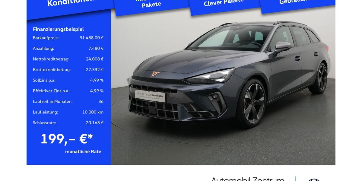 Cupra Leon 8.524 km 31.480 &euro; Leverkusen 51379