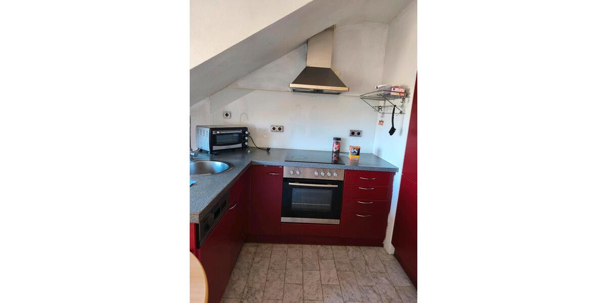 Dachgeschoßwohnung Ludwigshafen am Rhein Parkinsel - 2 Zimmer, 56 m&sup2;, 550&euro; | Angebot:26365125