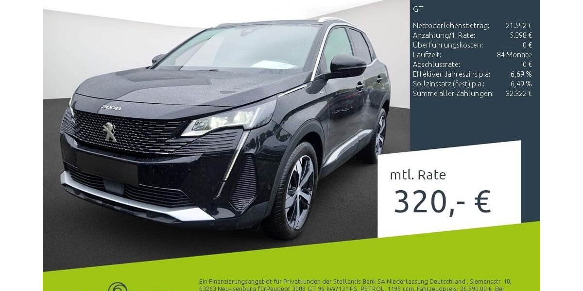 Peugeot 3008 41.314 km 26.990 &euro; Dülmen 48249