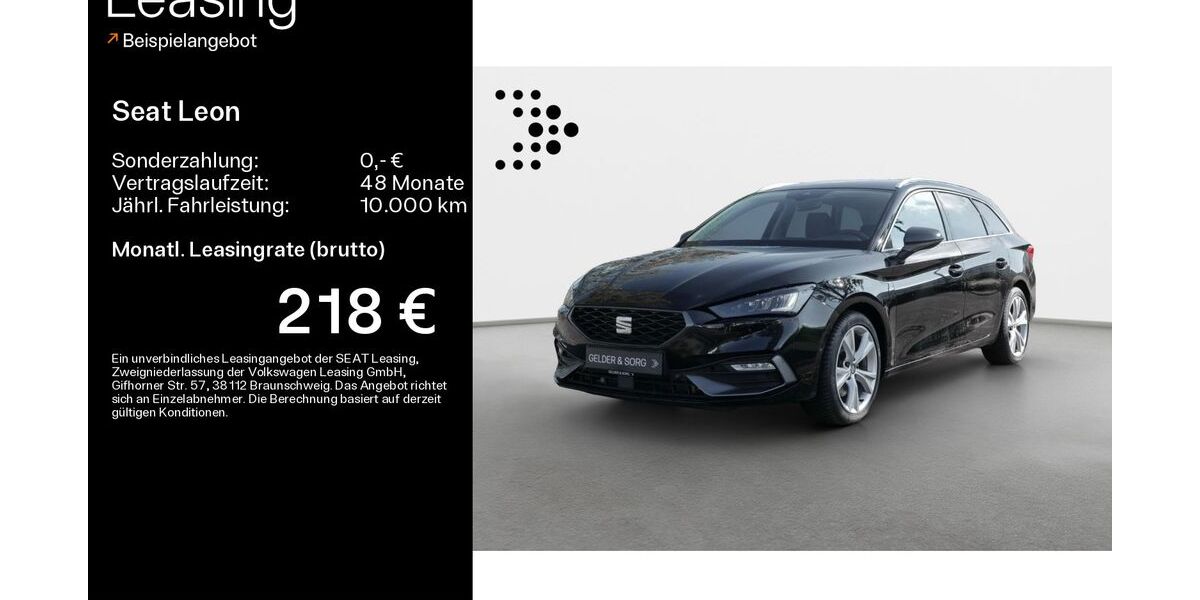 Seat Leon 68.955 km 19.480 &euro; Haßfurt 97437