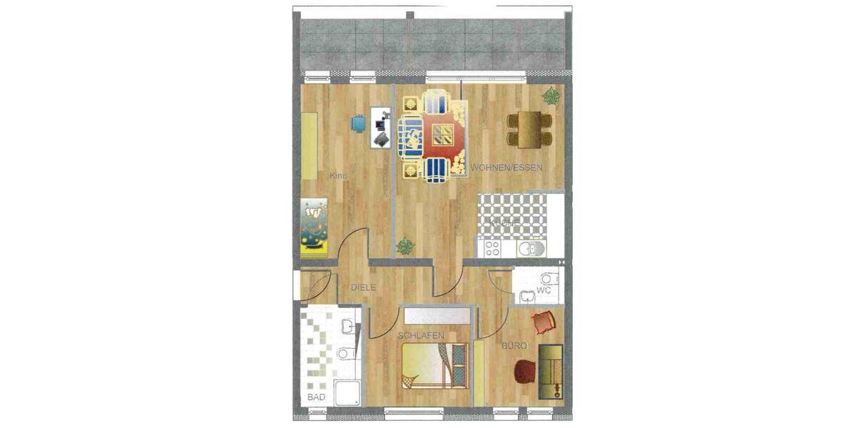 Einfamilienhaus Krefeld Dießem - 4 Zimmer, 96 m&sup2;, 1.030&euro; | Angebot:26679376
