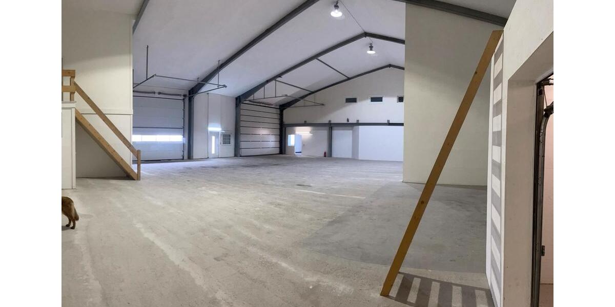 Halle Hallenteil Gewerbe Büro Lagerraum mit WC zu vermieten zimmer